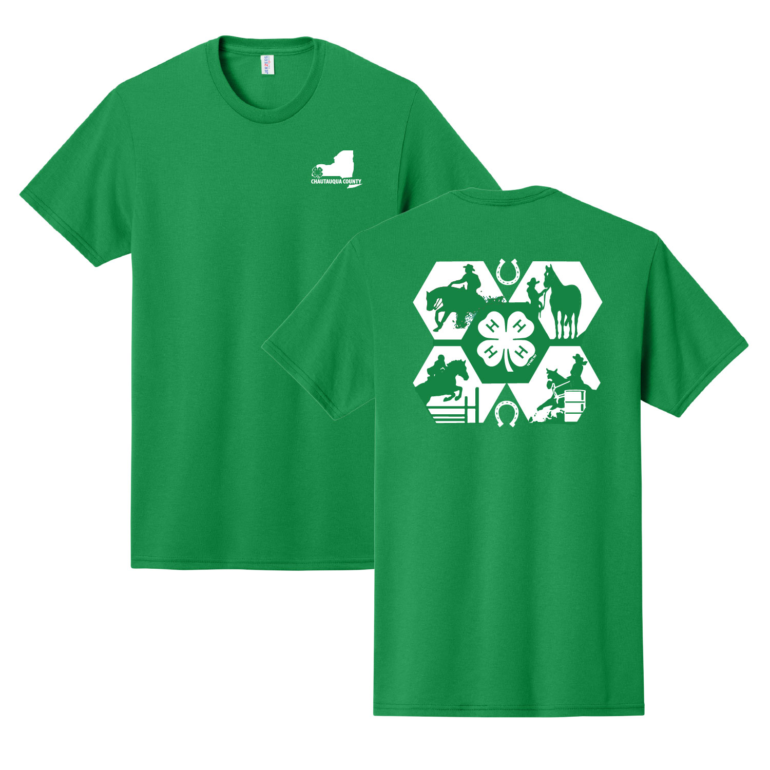 Horse Program 4H- Cotton Short Sleeve Shirt – Kelly product image