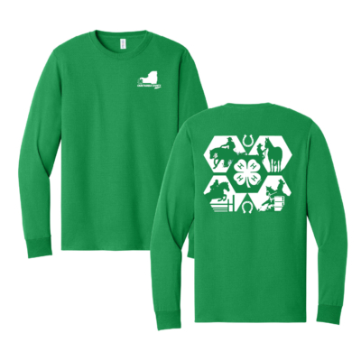 Horse Program 4H – Cotton Long Sleeve – Kelly product image