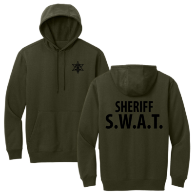 CC SWAT Team – Cornerstone Heavyweight Hooded Sweatshirt – Tundra Green product image