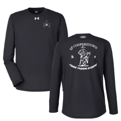 NYS Police K-9 Unit – Under Armour Tech Long Sleeve Shirt – Black product image
