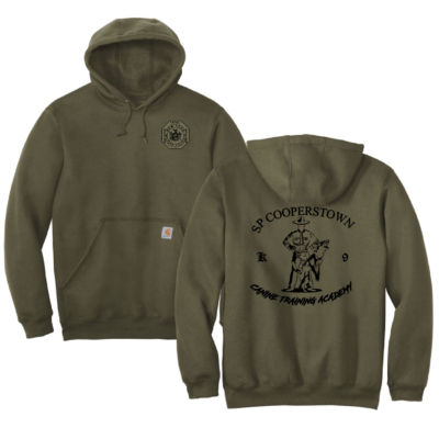 NYS Police K-9 Unit – Carhartt Midweight Hooded Sweatshirt – Moss product image