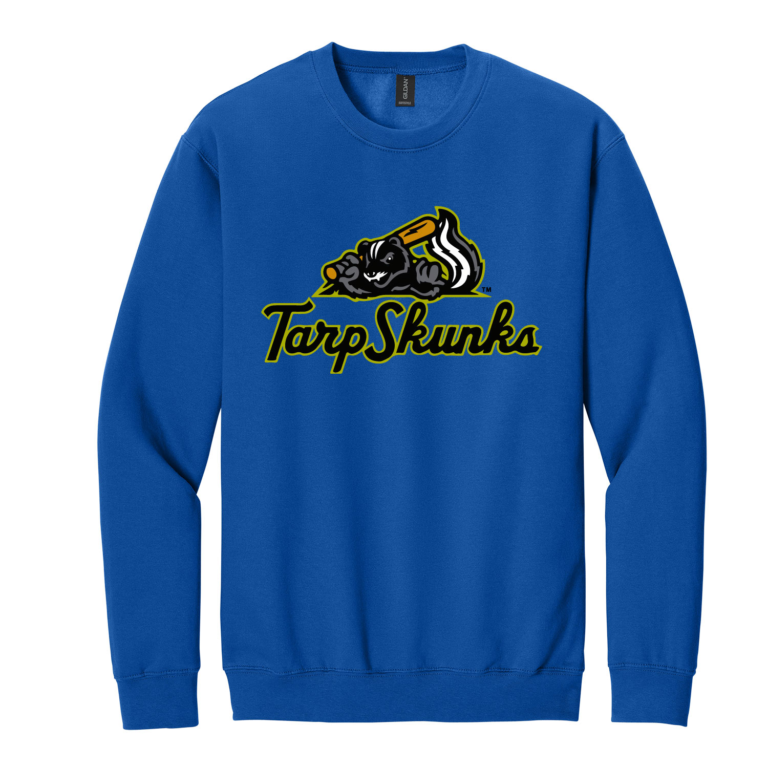 Jamestown Tarp Skunks – Main Tarp Skunk Logo – Crew Sweatshirt product image