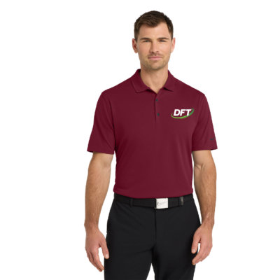 DFT Communications – Nike Dri-FIT Micro Pique 2.0 Polo – EMBROIDERED – Team Red product image